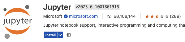 jupyter-install